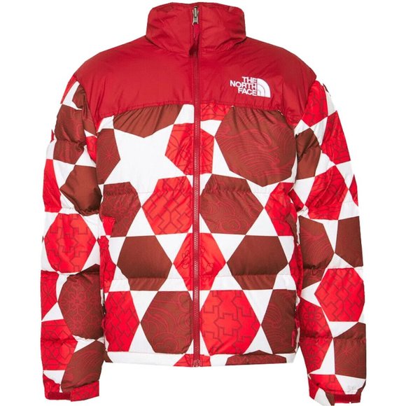 The North Face Womens Printed 1996 Retro Nuptse Jacket NWT - Picture 1 of 11